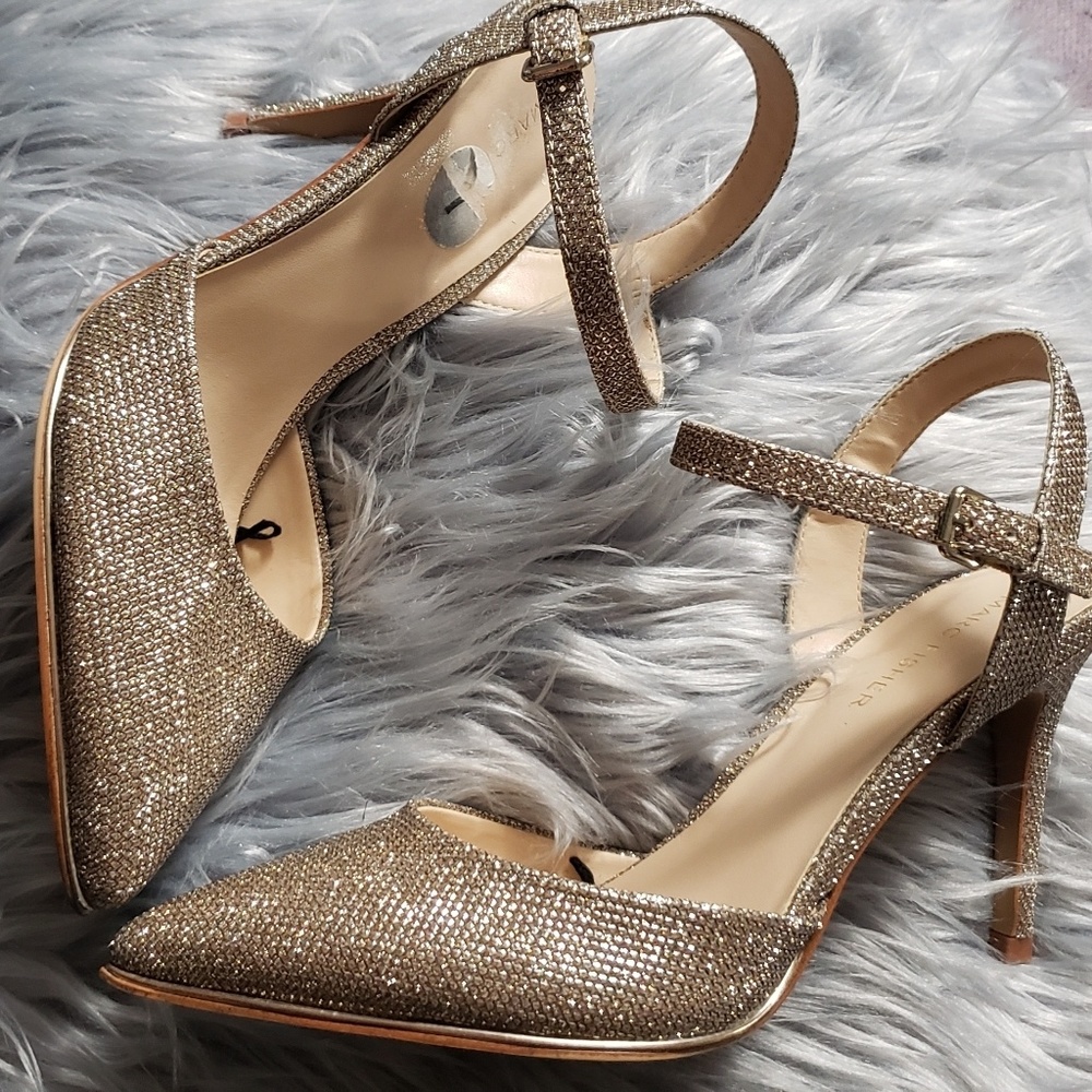 Marc Fisher gold heels